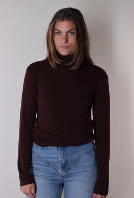 Absolut Cashmere Blandine Mouwloos Pullover Braun