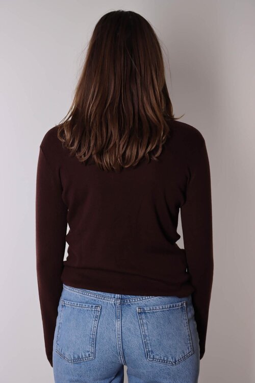 Absolut Cashmere Blandine Mouwloos Pullover Braun
