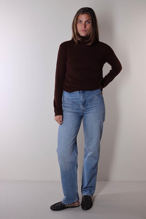 Absolut Cashmere Blandine Mouwloos Pullover Braun