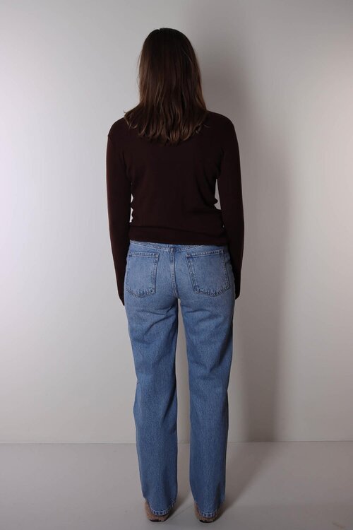 Absolut Cashmere Blandine Mouwloos Pullover Braun