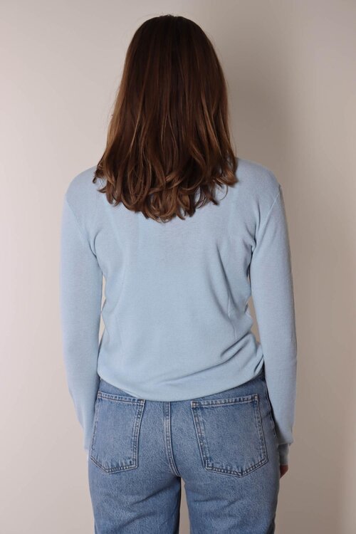 Absolut Cashmere Blandine Mouwloos Pullover Blau