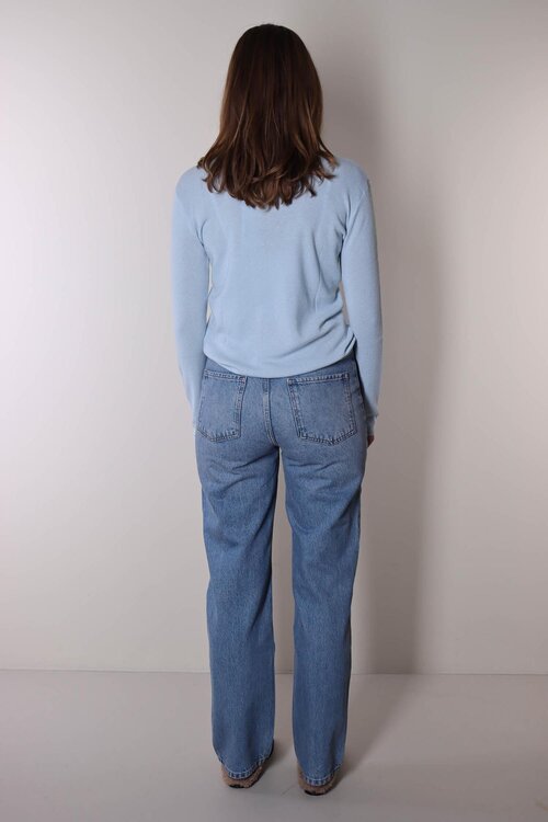 Absolut Cashmere Blandine Mouwloos Pullover Blau