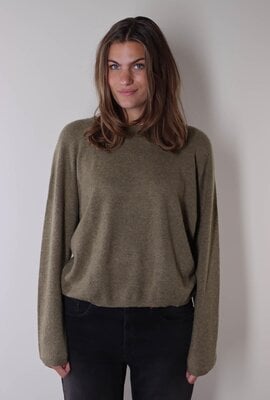 Absolut Cashmere Kaira Pullover Khaki
