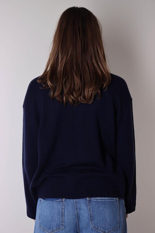 Absolut Cashmere Zora Pullover Navy