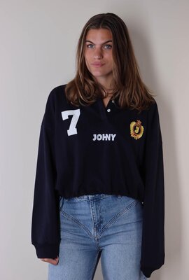 Johny Polo-Pullover Marineblau