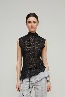Opera Sport Donatella Top Schwarz