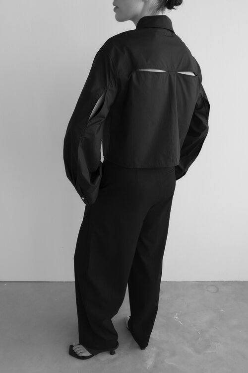 Club L'avenir Miyo Bluse Schwarz