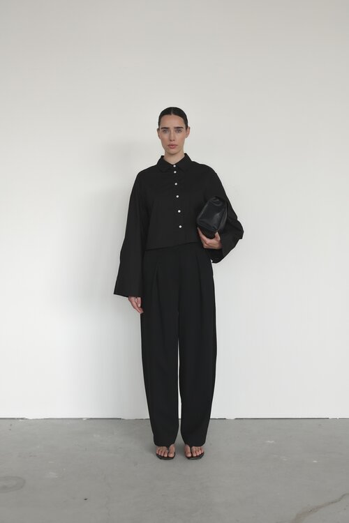 Club L'avenir Miyo Bluse Schwarz