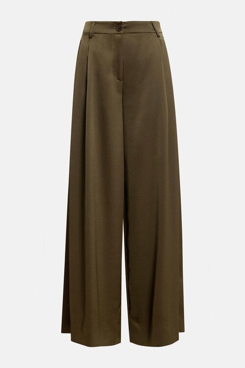 Essentiel Antwerp Wide-Leg-Hose Khaki
