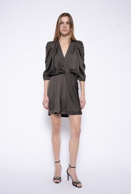 Zadig & Voltaire Ruz Satin-Kleid