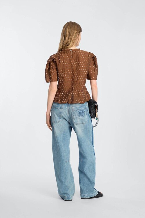 Munthe Braune Bluse