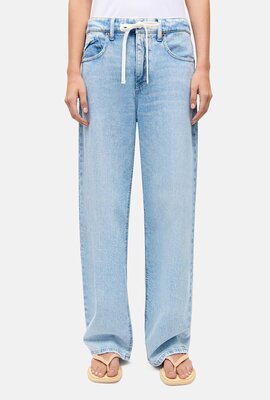Cambio Baggy Wide Leg Jeans