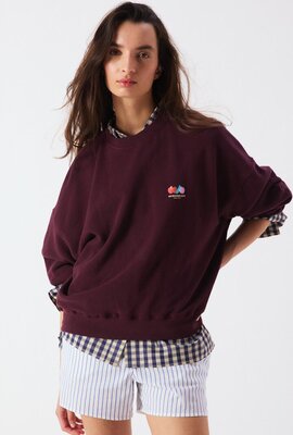 American Vintage Atubay Sweater Bordo