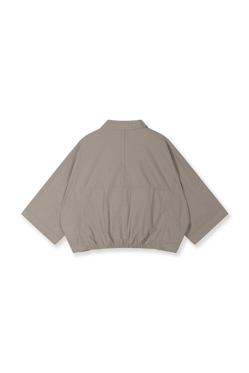 10Days weite Crinkle-Jacke fog