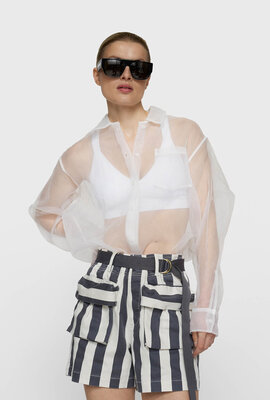 10Days angel Hemd Organza ecru