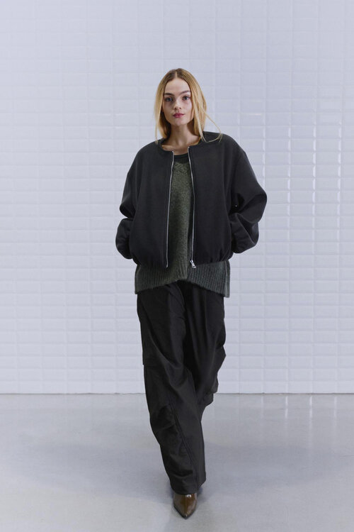 WITHBLACK WBLKENNEDY BOMBER JACKET