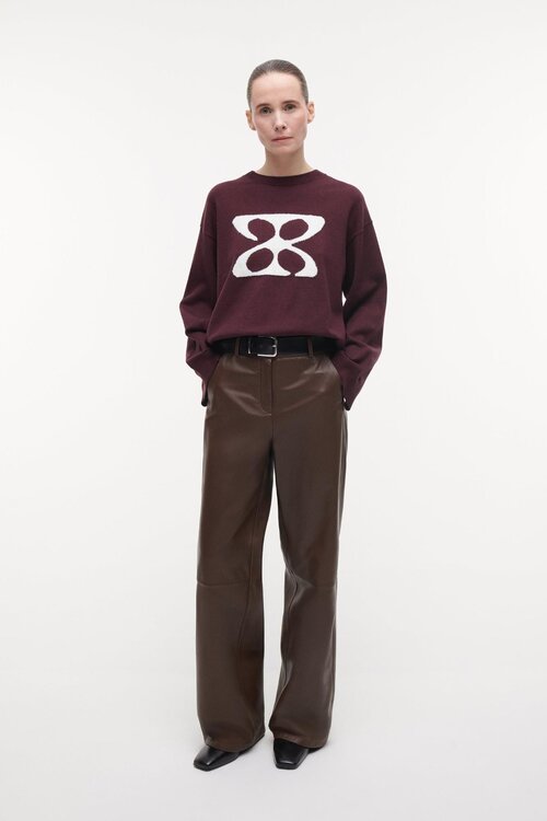 Studio AR by Arma Joanna Strickpullover Bordeaux