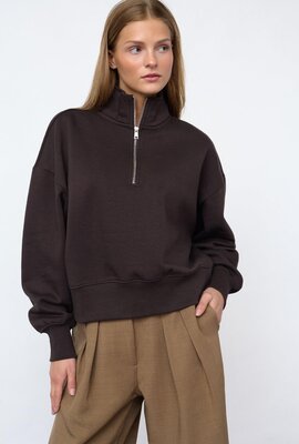 Sister Point Hike Half-Zip Pullover braun