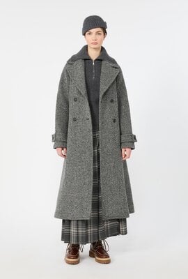Max Mara Weekend Tweedjacke in Grau