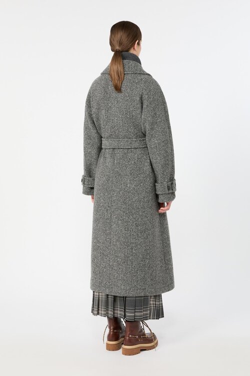Max Mara Weekend Tweedjacke in Grau