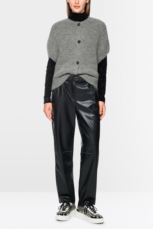 Marc Cain Strickweste grau