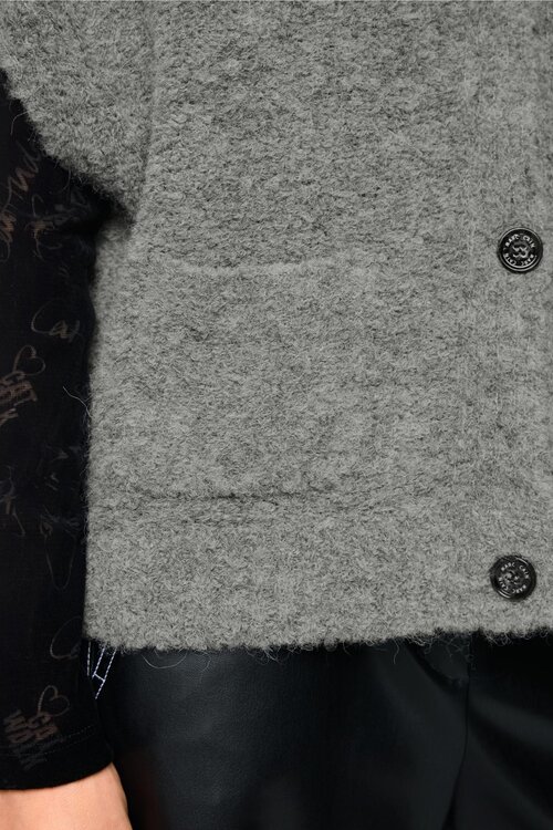 Marc Cain Strickweste grau