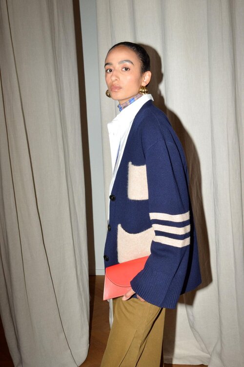 Collectors Club Strickjacke Navy