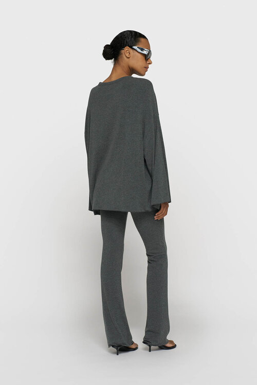10Days Blusen-Tee Modal Anthrazit