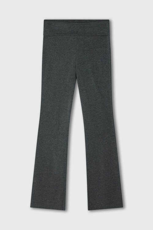 10Days Flare-Leggings Modal Anthrazit