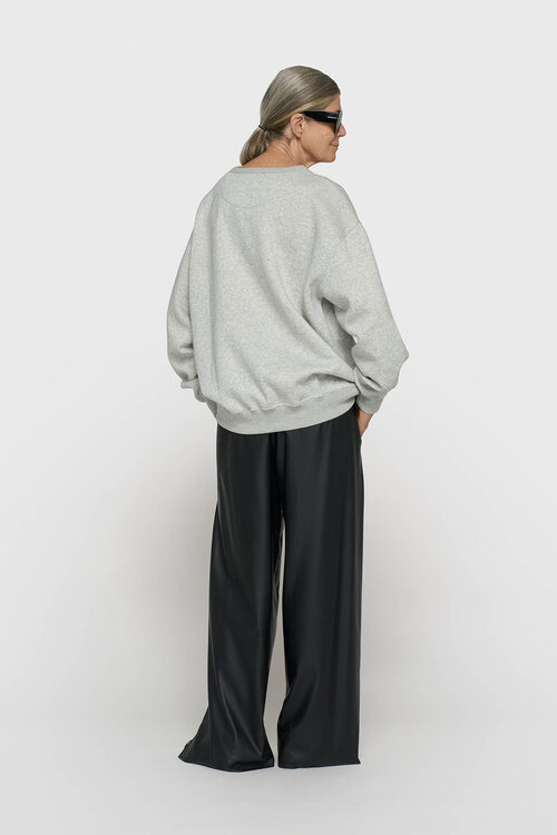 10Days Statement-Sweater Logo grau
