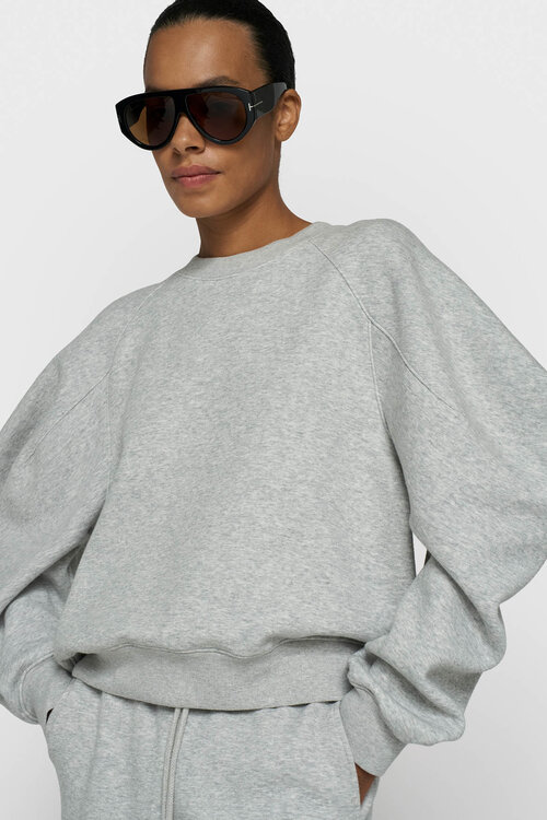 10Days Sweatshirt mit Puffärmeln Neopren