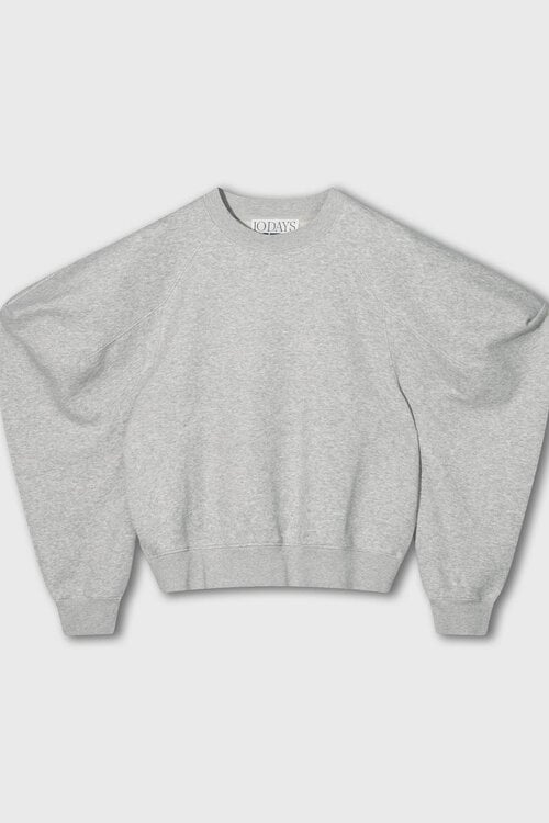 10Days Sweatshirt mit Puffärmeln Neopren