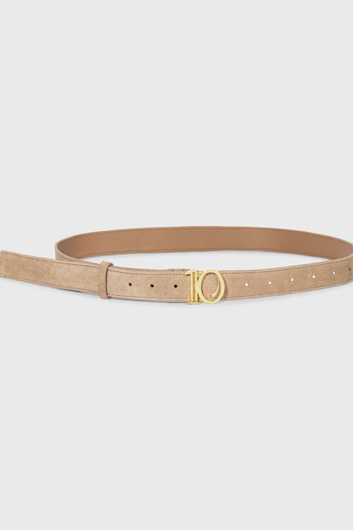 10Days Monogrammgürtel Wildleder
