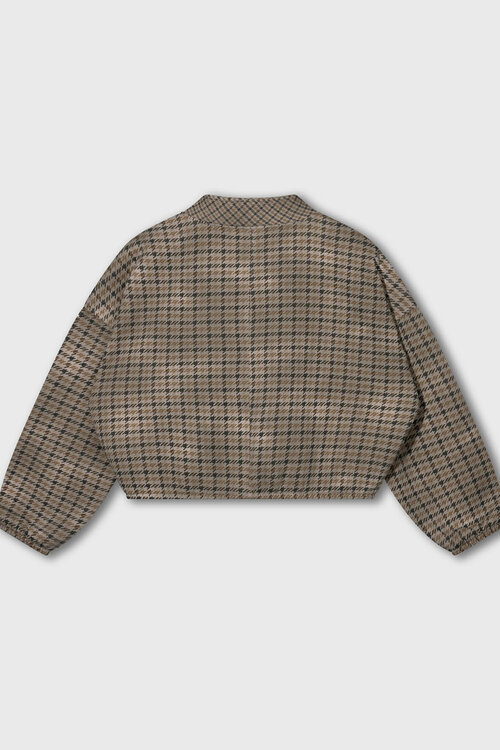 10Days Check Strickjacke Wendejacke