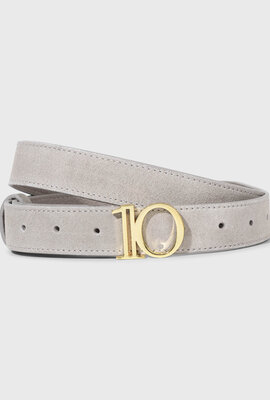 10Days Monogramm-Gürtel Wildleder