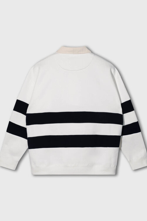 10Days Statement Rugby-Sweater mit Streifen