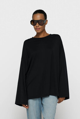 10Days schickes Longsleeve-Tee schwarz