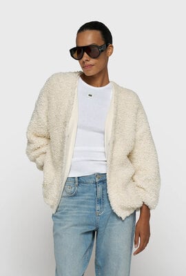10Days Loop-Strickcardigan Ecru