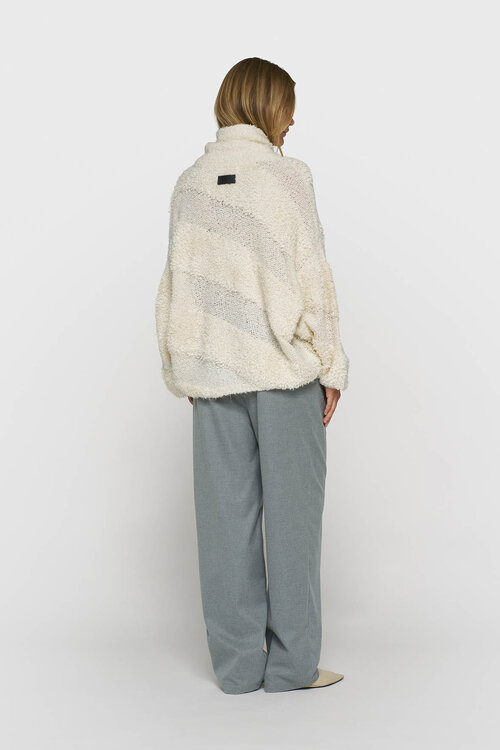 10Days loop knit Pullover ecru
