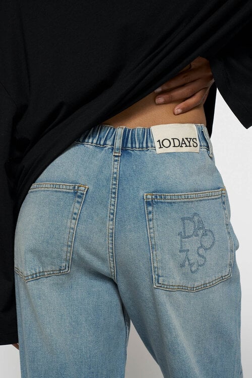 10Days straight leg Jeans blau