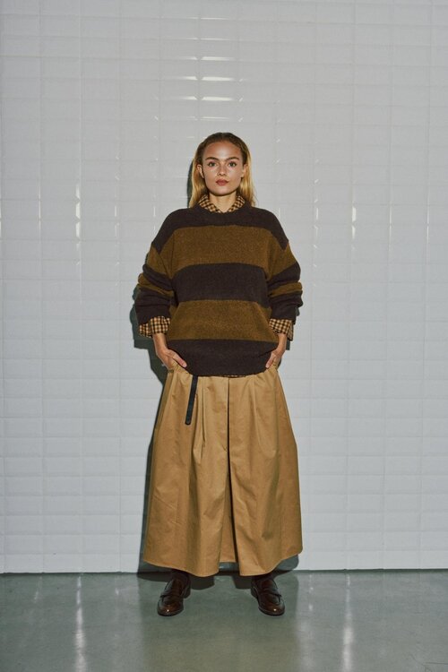 WITHBLACK WBLIZA LS STRIPE PULLOVER