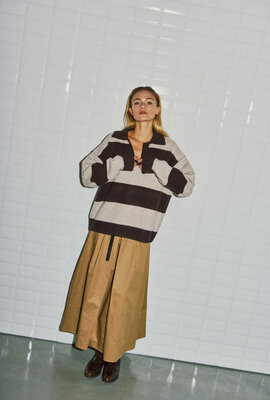 WITHBLACK WBLIZA LS HENLEY PULLOVER