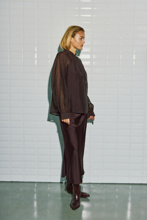 WITHBLACK WBLELVIRA LS BLOUSE