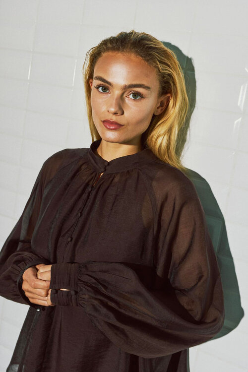 WITHBLACK WBLELVIRA LS BLOUSE