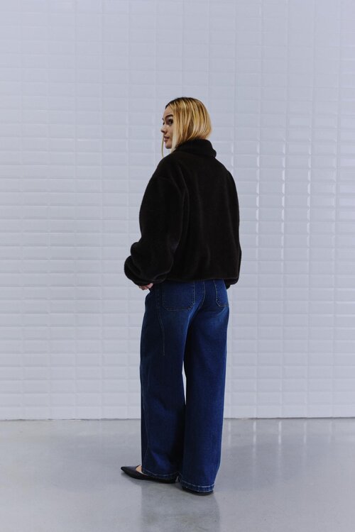 WITHBLACK WBLNOHR FAUX FUR JACKET
