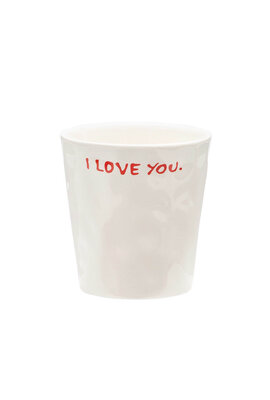 Anna & Nina Wit I Love You Kaffeetasse