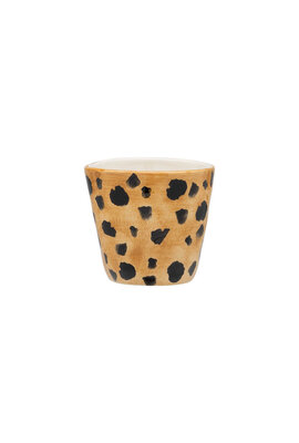 Anna & Nina Braun Leopard Espresso-Tasse
