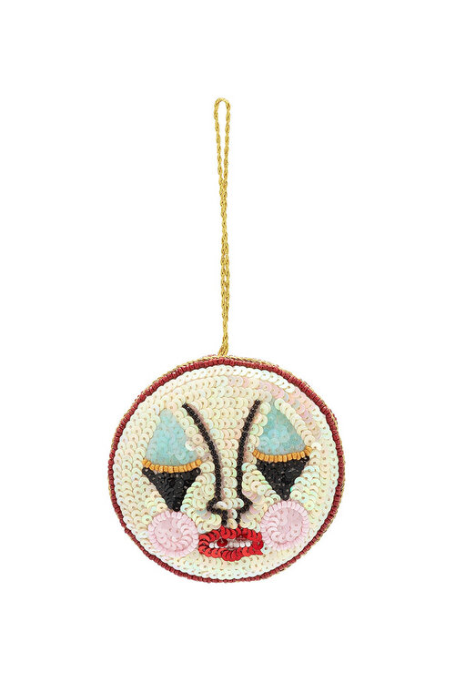 Anna & Nina Bunter Pierrot-Ornament