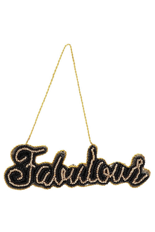 Anna & Nina Schwarzes fabelhaftes Ornament