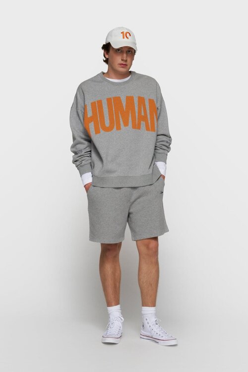 10Days Oversize Pullover grau